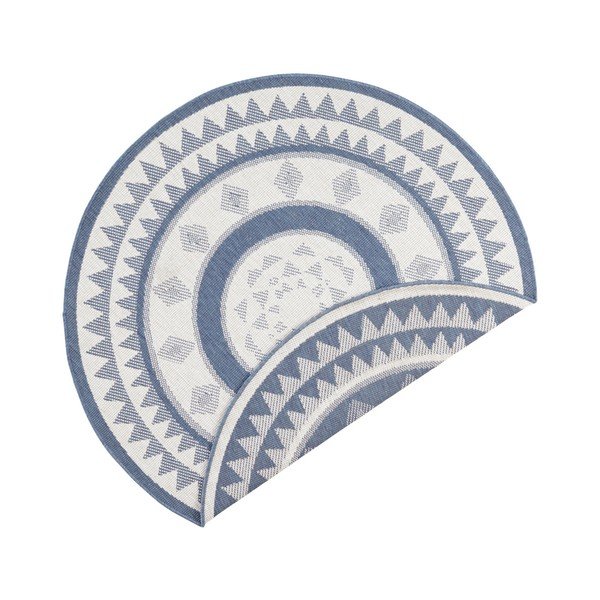 Modro-krémový venkovní koberec NORTHRUGS Jamaica, ⌀ 200 cm-image-4