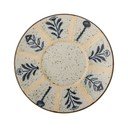 Dezertní talíř z kameniny ve světle modré a krémové barvě ø 16 cm Leonie – Bloomingville