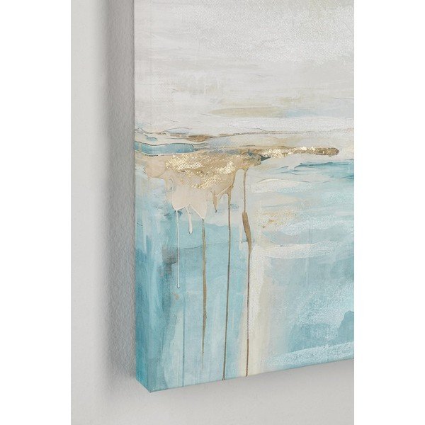 Tištěný/s ručně malovanými prvky obraz na plátně 60x60 cm Crown – Bizzotto-image-1