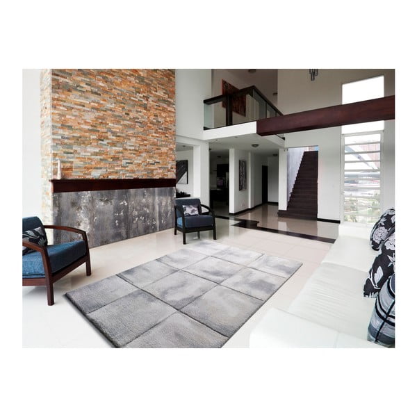 Šedý koberec Universal Shade Grey, 80 x 150 cm
