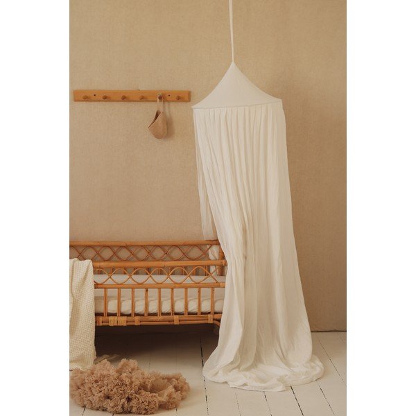 Bílý bavlněný baldachýn Cream - Moi Mili-image-3
