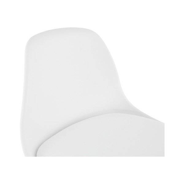 Bílá barová židle Kokoon Anau, výška sedu 74 cm-image-1