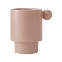 Světle růžový porcelánový hrnek Inka – OYOY Living Design