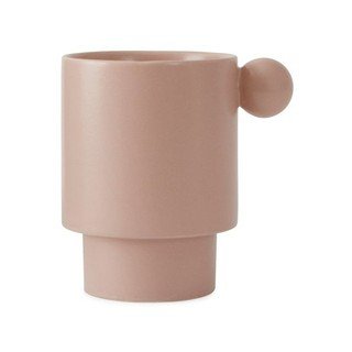 Světle růžový porcelánový hrnek Inka – OYOY Living Design