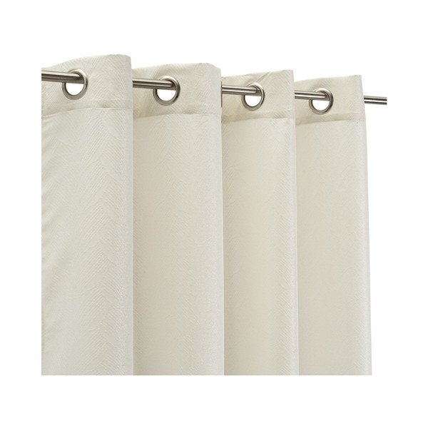 Béžový/ve zlaté barvě závěs z žakáru 140x260 cm Lluvia – Casa Selección-image-2