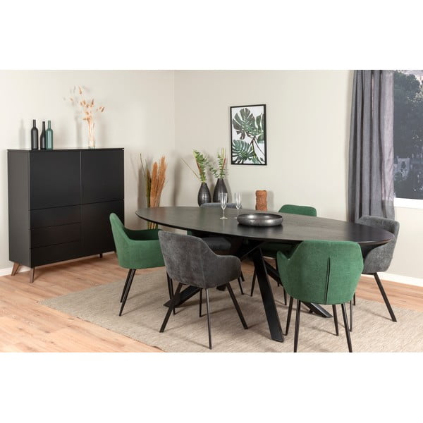 Jídelní stůl v dekoru jasanu 240x120 cm Cox - Tenzo-image-4