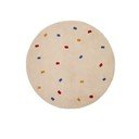 Krémový bavlněný dětský koberec ø120 cm Luli – Kave Home