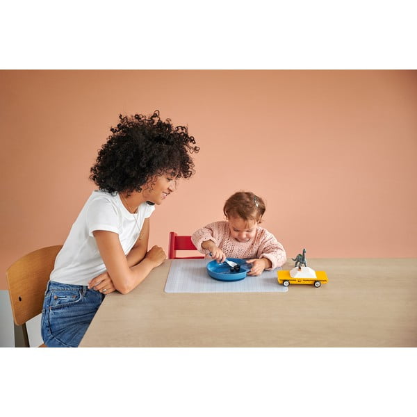 Plastové dětské lžičky v bílé a světle zelené barvě v sadě 2 ks Little farm – Mepal-image-2