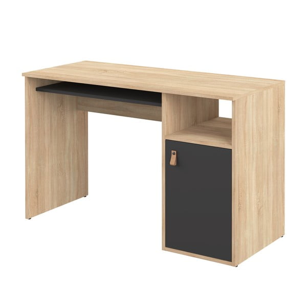 Pracovní stůl s deskou v dubovém dekoru 50x115 cm Oxford – TemaHome-image-2