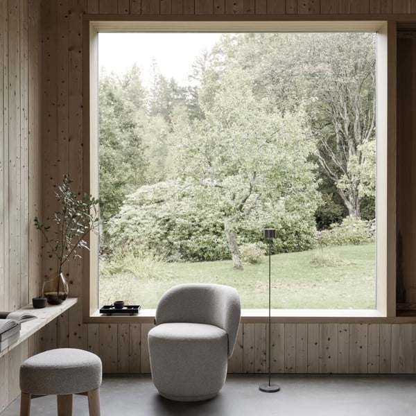 Béžové plstěné křeslo KUON – Blomus-image-2