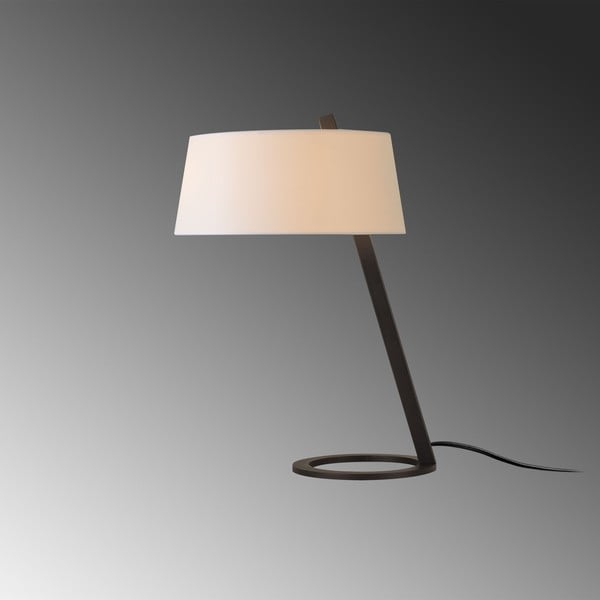 Bílo-černá stolní lampa (výška 55 cm) Salihini – Opviq lights-image-3