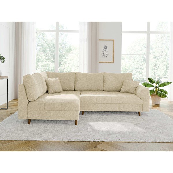 Béžová rohová pohovka (levý roh) Ariella – Ropez-image-1