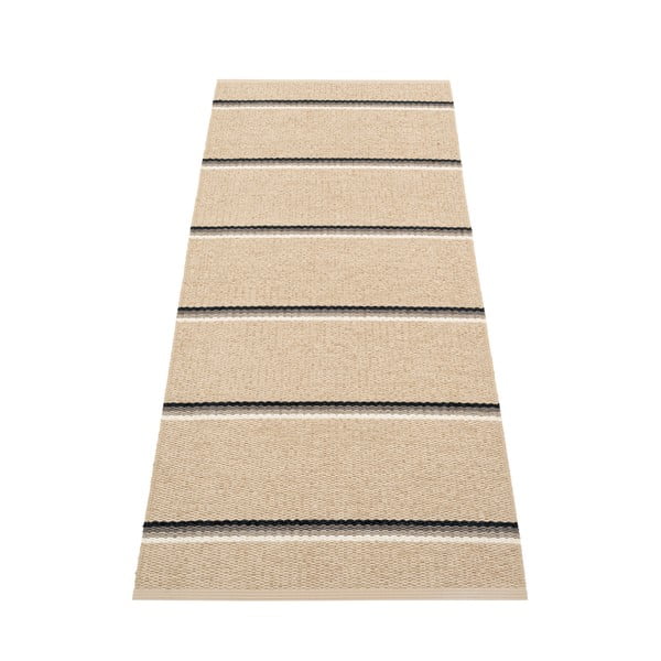 Béžový vnitřní a venkovní běhoun 70x180 cm Olle Mud Beige – Pappelina