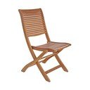 Dřevěná zahradní židle v přírodní barvě Noemi – Bizzotto