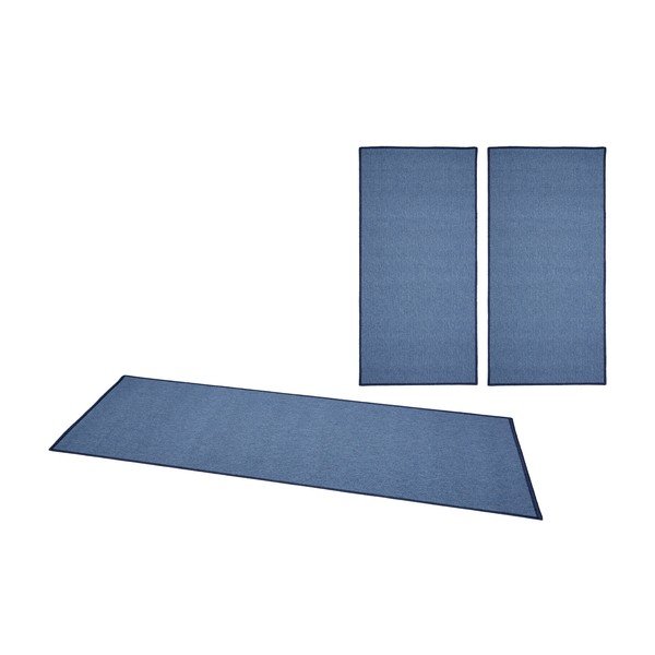 Modrý běhoun BT Carpet Casual, 80 x 300 cm-image-1