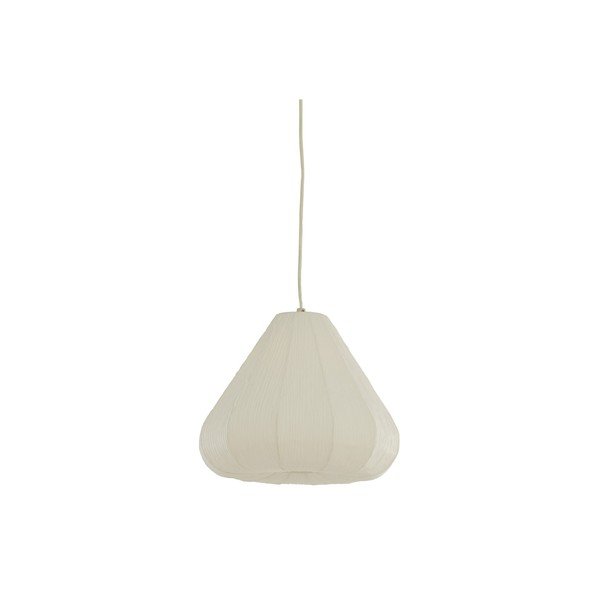 Krémové závěsné svítidlo s papírovým stínidlem ø 10 cm Sarella – Light & Living
