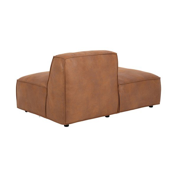 Koňakově hnědý modul pohovky (pravý roh) Fairfield Kentucky – Bonami Selection-image-4