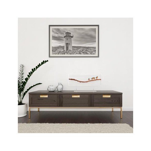 Černá komoda Woodman Pimlico Lowboard-image-1