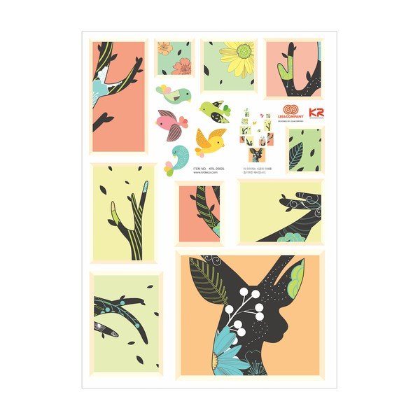 Samolepka Ambiance Draw Deer-image-2
