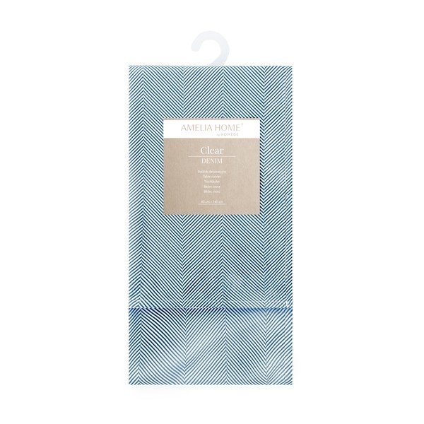 Sametový běhoun na stůl 40x140 cm Clear – AmeliaHome-image-2