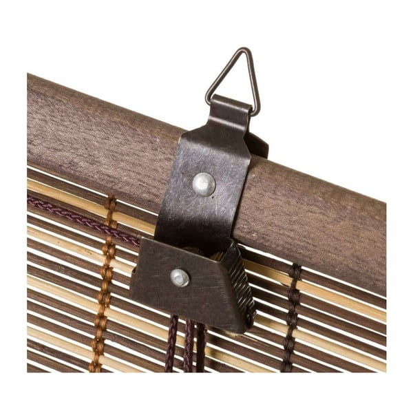 Tmavě hnědá bambusová roleta 90x180 cm Natural Life – Casa Selección-image-3