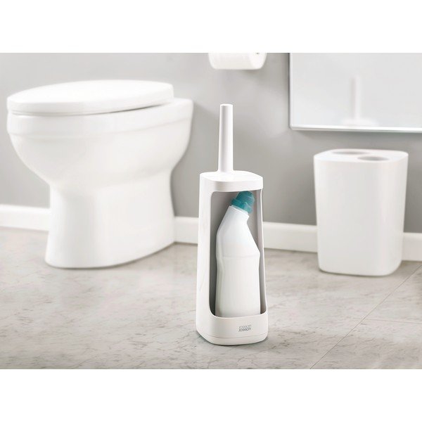 Bílý WC kartáč se stojanem Joseph Joseph Flex Plus-image-1
