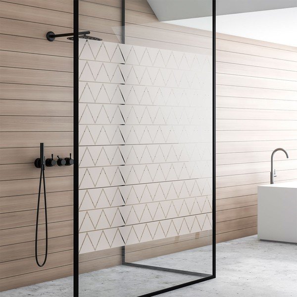 Samolepky v sadě na okno 100 ks 10x10 cm Triangle – Ambiance-image-1