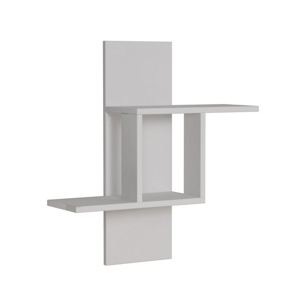 Bílá nástěnná police Mill White