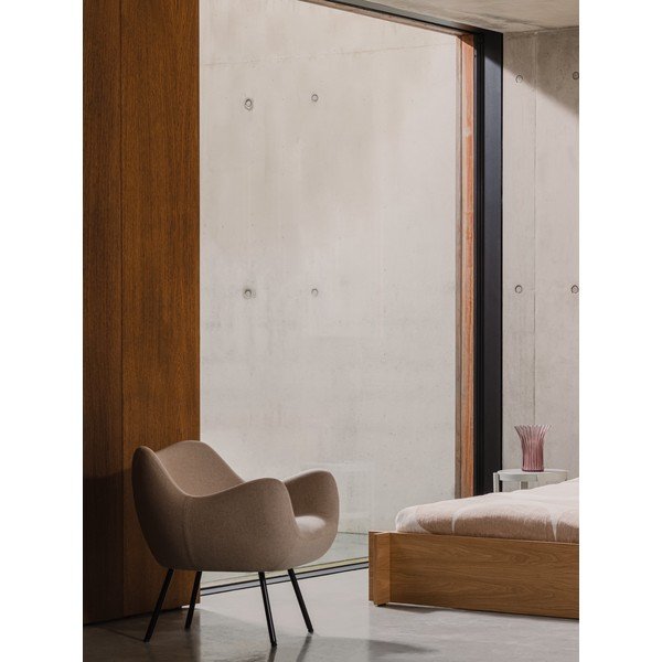 Béžové vlněné křeslo RM58 – noo.ma-image-3