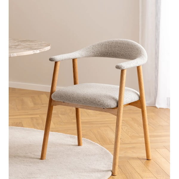 Jídelní židle v béžové a přírodní barvě Addi – Actona-image-1