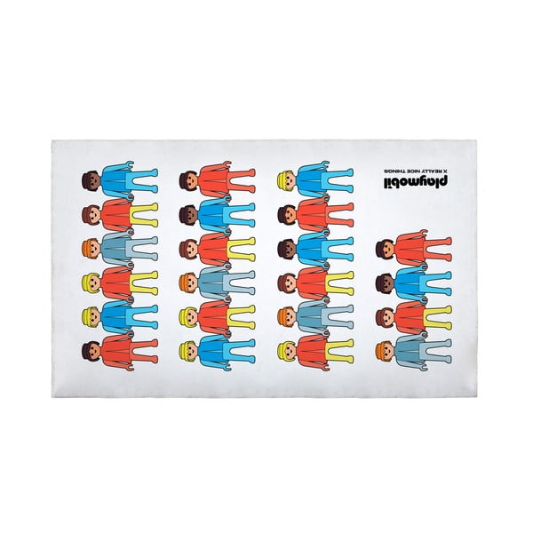 Dětský koberec s příměsí bavlny 90x137 cm Invasion – Playmobil