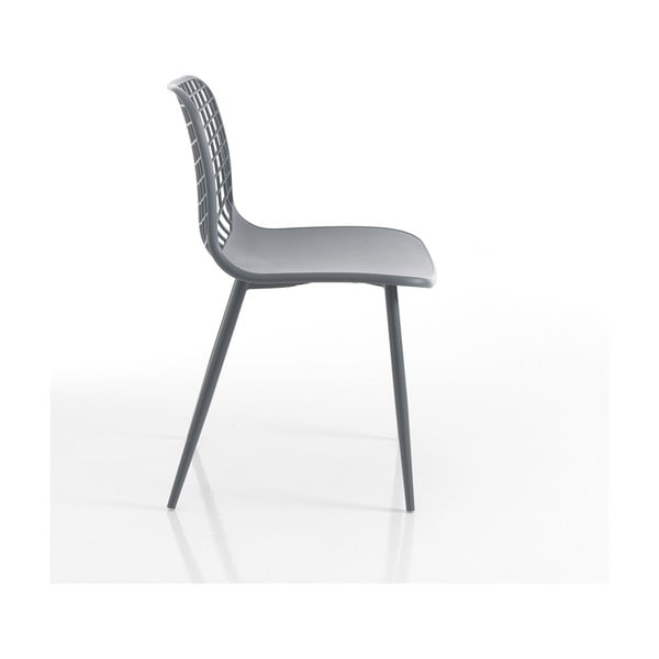 Šedé jídelní židle v sadě 2 ks Nairobi – Tomasucci-image-2