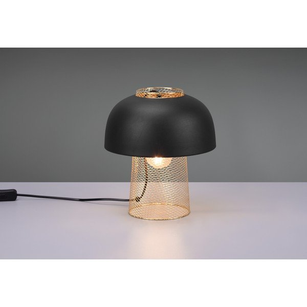 Matně černá kovová stolní lampa (výška 28 cm) Punch – Reality-image-1