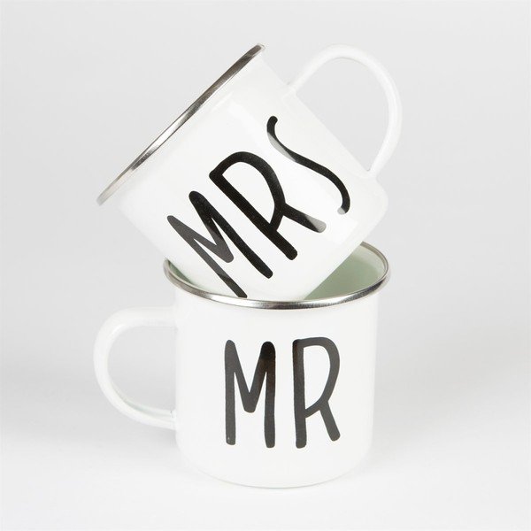 Sada 2 hrnků Sass & Belle Mr And Mrs-image-1