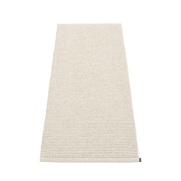 Krémový vnitřní a venkovní běhoun 60x150 cm Mono Linen Vanilla – Pappelina