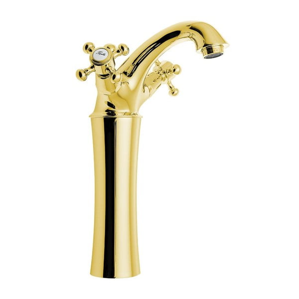 Stojánková umyvadlová baterie ve zlaté barvě Antea – Sapho