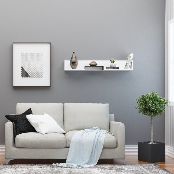 Bílá police Manolya - Kalune Design-image-2