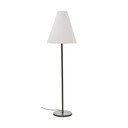 Tmavě zelená stojací lampa s textilním stínidlem (výška 153 cm) Navat – Kave Home