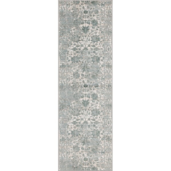 Běhoun šedomodrý 80x250 cm Sensi Tris – FD