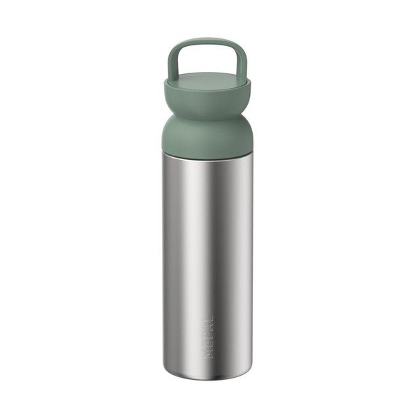 Termoláhev z nerezové oceli ve stříbrné barvě/šalvějově zelená 500 ml Ellipse – Mepal