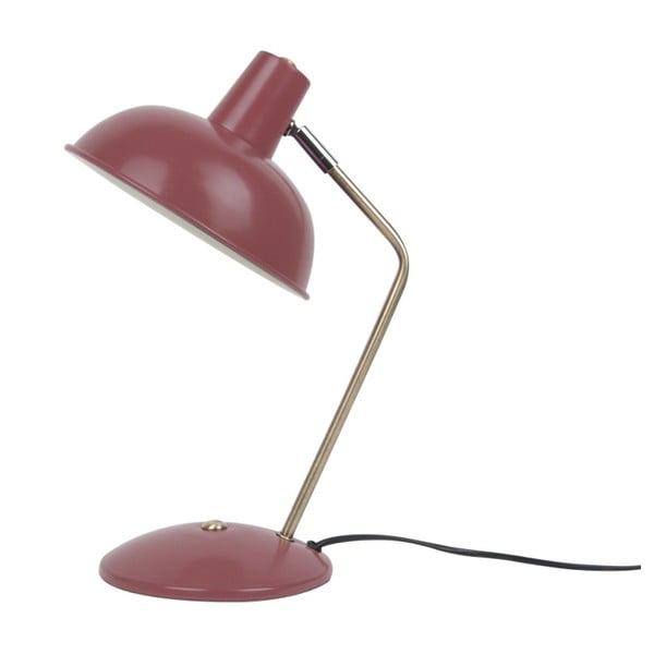 Červená stolní lampa Leitmotiv Hood