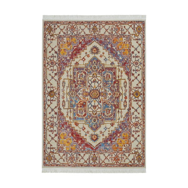 Barevný koberec s podílem recyklované bavlny Nouristan, 120 x 170 cm