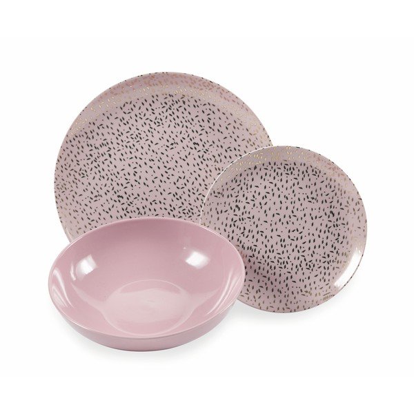 18dílná sada nádobí z porcelánu a kameniny Villa d'Este Sparkle-image-3