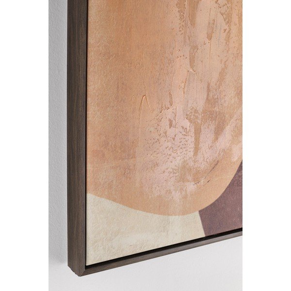 Tištěný/s ručně malovanými prvky obraz s rámem/na plátně 83x123 cm Gallery – Bizzotto-image-1