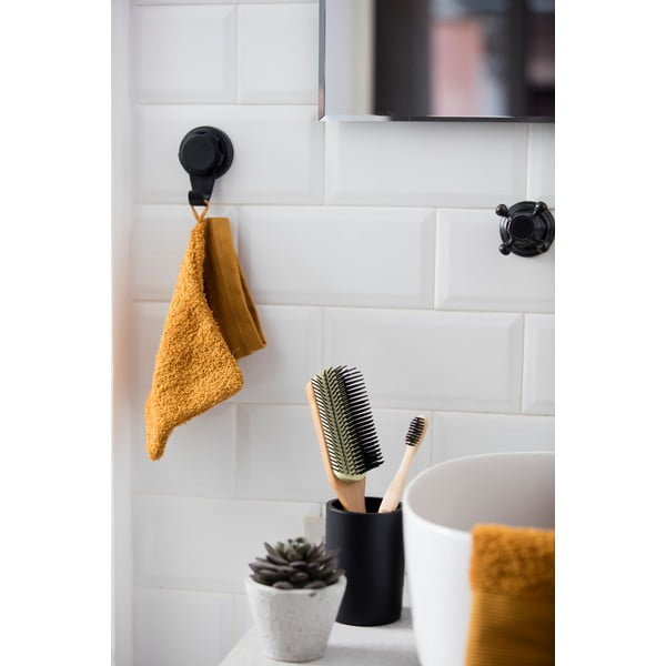 Černé ocelové háčky v sadě 4 ks bez vrtání Bestlock – Compactor-image-1