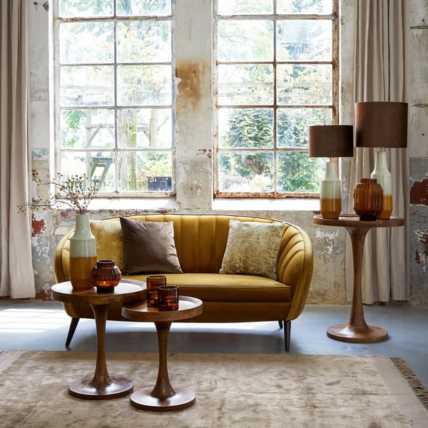 Kulatý odkládací stolek ø 40 cm Joekon – Light & Living-image-3