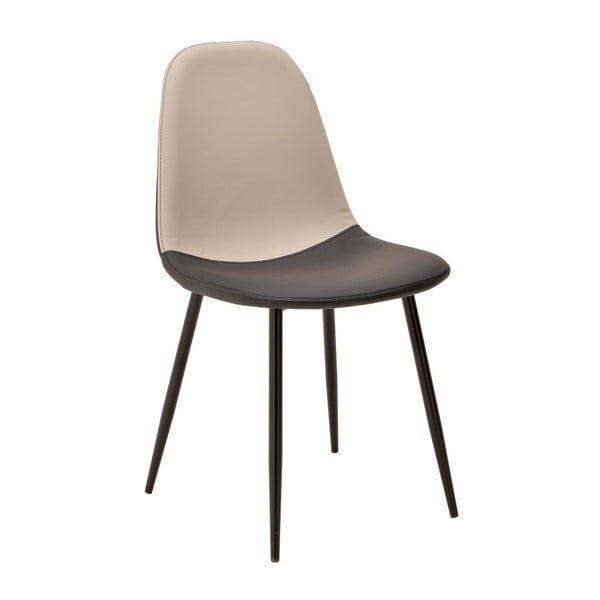 Černo-šedá židle InArt Elegant