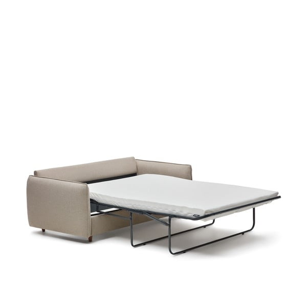 Béžová rozkládací pohovka 185 cm Carlota – Kave Home-image-3