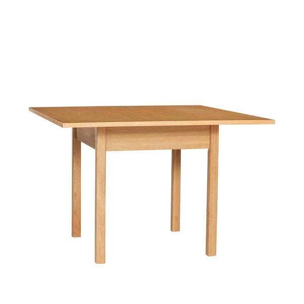 Jídelní stůl v dekoru dubu 110x110 cm Geo – Hübsch
