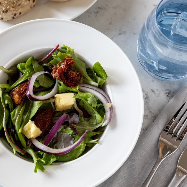 Bílý porcelánový hluboký talíř Mikasa Ridget, ø 29,5 cm-image-2